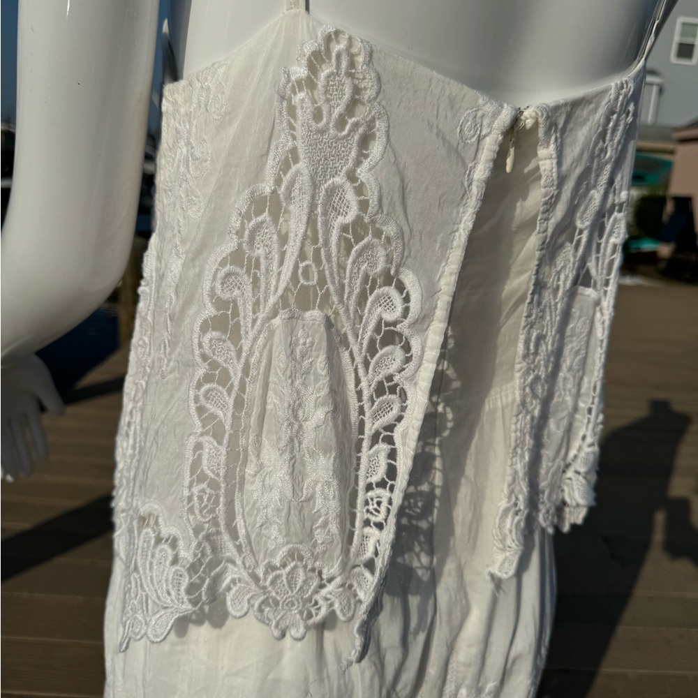 🤍Olivaceous white off white dress 👗 - Picture 5 of 16